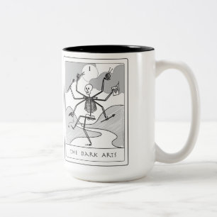 2 Couleurs La tasse foncée d'arts