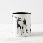 2 Couleurs La tasse mignonne de chèvre de bébé (Centre)