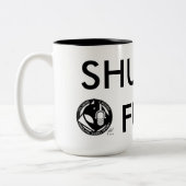 2 Couleurs La TASSE officielle du point zéro SHUDDA FUH ! (Gauche)