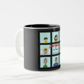 2 Couleurs La tasse précipitée de groupe (Devant gauche)