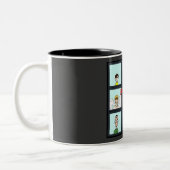 2 Couleurs La tasse précipitée de groupe (Gauche)