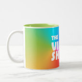 2 Couleurs La tasse visuelle de magasin (Gauche)