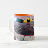 2 Couleurs La vie de galaxie de tasse (Devant gauche)