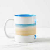 2 Couleurs La vie est une tasse de plage (Gauche)