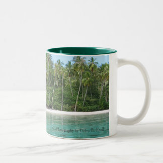 2 Couleurs Lagune de Moana sur la tasse de Moorea