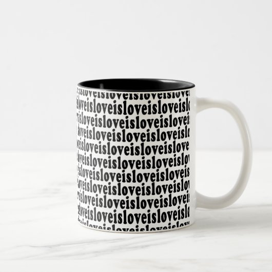 2 Couleurs L'amour est tasse d'amour (Droit)