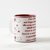 2 Couleurs L'amour fait… Tasse (Devant gauche)