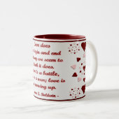 2 Couleurs L'amour fait… Tasse (Devant droit)