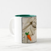 2 Couleurs Lapin de Zackary - tasse (Devant gauche)