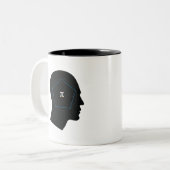 2 Couleurs L'approximation d'Archimède de pi - tasse (Devant gauche)