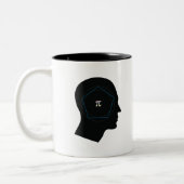 2 Couleurs L'approximation d'Archimède de pi - tasse (Gauche)