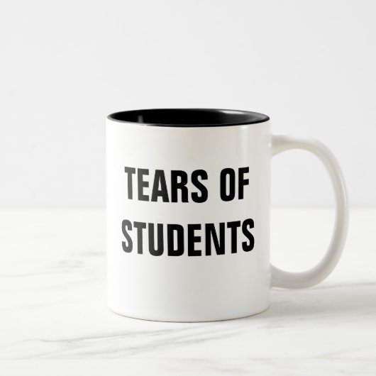 2 Couleurs Larmes de tasse d'étudiants (Droit)