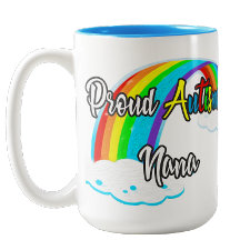 L'autisme avec amour : Tasse de café Proud Nana