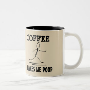 2 Couleurs Le café me fait la dunette, tasse de café