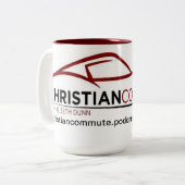 2 Couleurs Le chrétien permutent la tasse (Devant gauche)