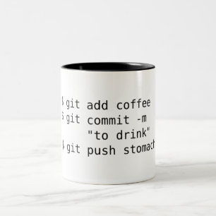 2 Couleurs Le connard ajoutent la tasse de café