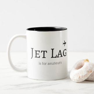 2 Couleurs le décalage horaire est pour des amateurs tasse de