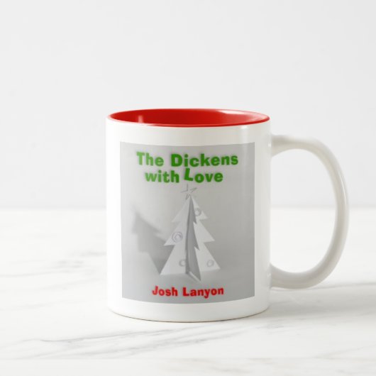 2 Couleurs Le Dickens avec la tasse d'amour (Droit)
