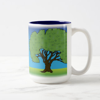 2 Couleurs Le drame de bible exerce la tasse