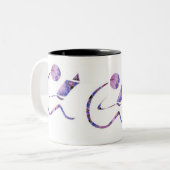 2 Couleurs Le lecteur - tasse de drame (Devant gauche)