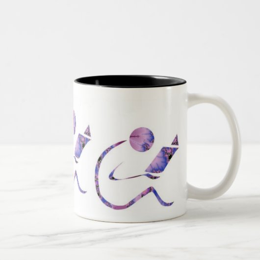 2 Couleurs Le lecteur - tasse de drame (Droit)