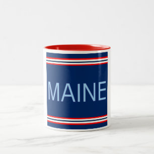 2 Couleurs Le Maine tasse à deux tons de 11 onces