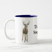 2 Couleurs Le mâle arrête ici la tasse (Gauche)