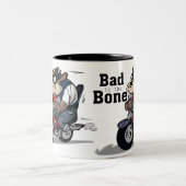 2 Couleurs Le mauvais drôle dans la tasse d'os (Centre)