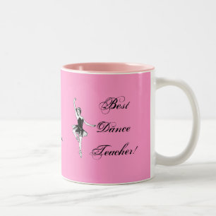 2 Couleurs Le meilleur professeur de danse ! - tasse