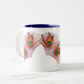 2 Couleurs Le paon fait varier le pas de la tasse (Devant gauche)