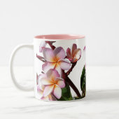 2 Couleurs Le Plumeria fleurit la tasse (Gauche)