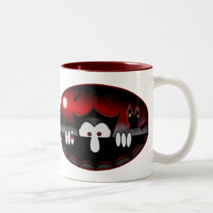 2 Couleurs Le vampire Kilroy manie la batte la tasse