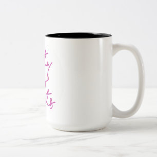2 Couleurs Le verre de Kristy tricote la tasse