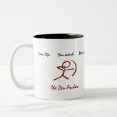 2 Couleurs Le zen Archer - tasse (Gauche)