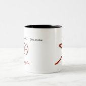 2 Couleurs Le zen Archer - tasse (Centre)
