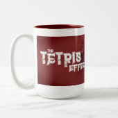 2 Couleurs L'effet de Tetris - tasse d'extra large (Gauche)