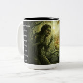 2 Couleurs Les 7 vertus sataniques : Tasse Envy (Devant gauche)