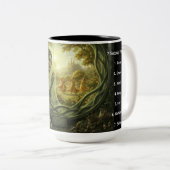 2 Couleurs Les 7 vertus sataniques : Tasse Envy (Devant droit)