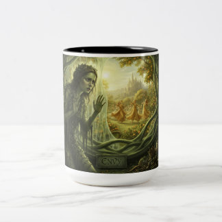 2 Couleurs Les 7 vertus sataniques : Tasse Envy