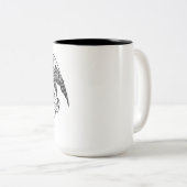2 Couleurs Les astronautes tasse (Devant droit)