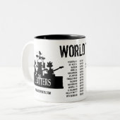 2 Couleurs Les créatures ! TASSE (gauche) (Devant gauche)