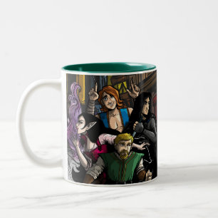 2 Couleurs Les légendes de la tasse à café Aukera