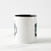 2 Couleurs Les montagnes appellent Mais d'abord Tasse à café (Centre)