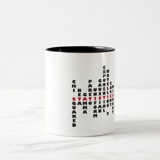 2 Couleurs Les statistiques est tasse fraîche (Centre)