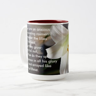 2 Couleurs Lis du champ - tasse