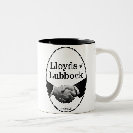 2 Couleurs Lloyds de tasse de Lubbock (Droit)