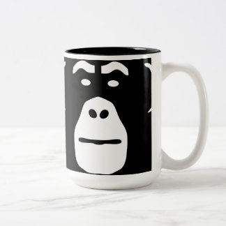 2 Couleurs Logo de Munkey de surf sur une tasse