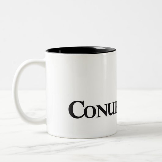 2 Couleurs Logo de presse de Conure - tasse (Gauche)