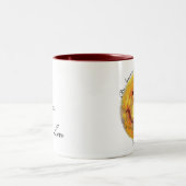 2 Couleurs L'OM peint "soit juste" tasse (Centre)