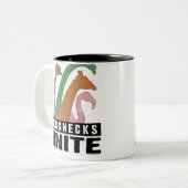 2 Couleurs Longnecks unissent - la tasse (Devant gauche)